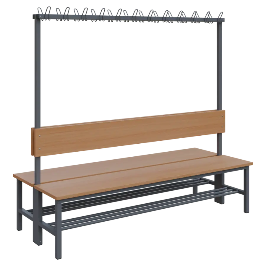 SVO - 200 stěna oboustranná věšáková RAL 7046 - šedá